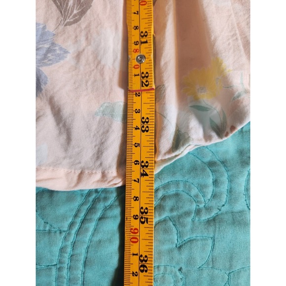 Torrid Sz 4(26/28)Light Pink Floral Print Challis Button Hi-Lo Dress Cottagecore - Picture 9 of 9